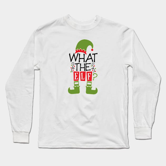 What the Elf Long Sleeve T-Shirt by WMKDesign